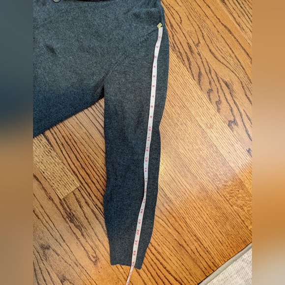 Gray Shaw Collar Cardigan Sweater - Picture 4 of 6